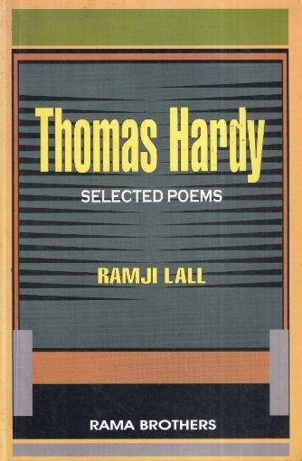 Picture of THOMAS HARDY SELECTED POEMS BY RAMJI LALL 