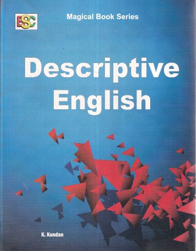 Picture of DESCRIPTIVE ENGLISH BY K.KUNDAN