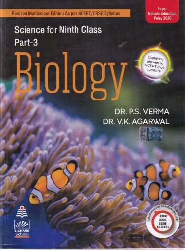Picture of SCIENCE FOR NINTH CLASS PART-III BIOLOGY BY DR.P.S VERMA AND DR. V.K AGARWAL 