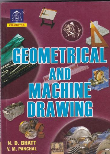 Picture of GEOMETRICAL AND MACHINE DRAWING