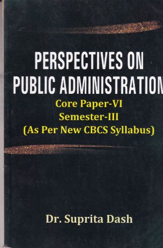 Picture of PERSPECTIVE ON PUBLIC SDMINISTRATION