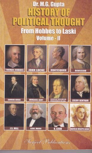 Picture of HISTORY OF POLITICAL THOUGHT-II