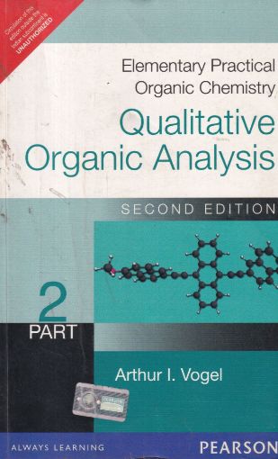 Picture of QUALITATIVE ORGANIC ANALYSIS-2