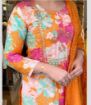 Picture of This summer session wear the summer look  kurti with pent dupatta kurti + pent+ dupatta